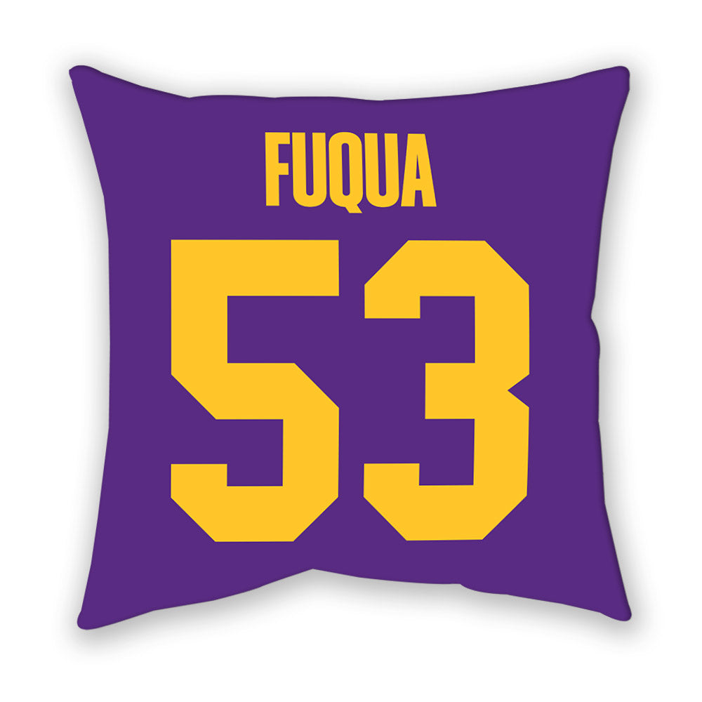 LSU - NCAA Football : Hayes Fuqua - Graphic Pillow-1