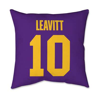 LSU - NCAA Football : Sam Leavitt - Graphic Pillow 16x16-1