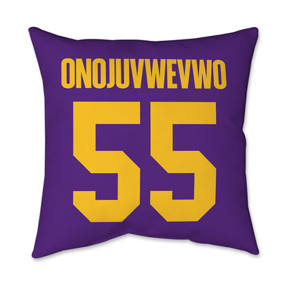 LSU - NCAA Women's Track & Field : Ella Onojuvwevwo - Graphic Pillow 16x16-1