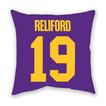 LSU - NCAA Football : Gabriel Reliford - Graphic Pillow-1