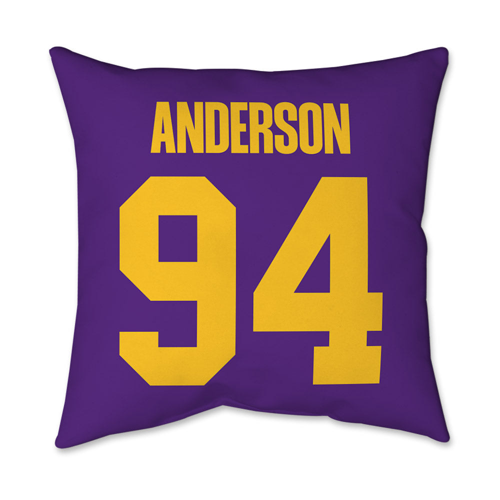 LSU - NCAA Football : Richard Anderson - Graphic Pillow 16x16-1