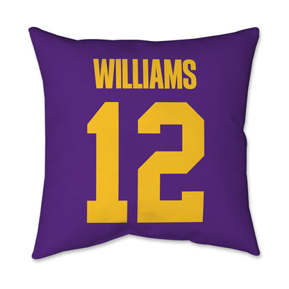 LSU - NCAA Women's Basketball : Mikaylah Williams - Graphic Pillow 16x16-1