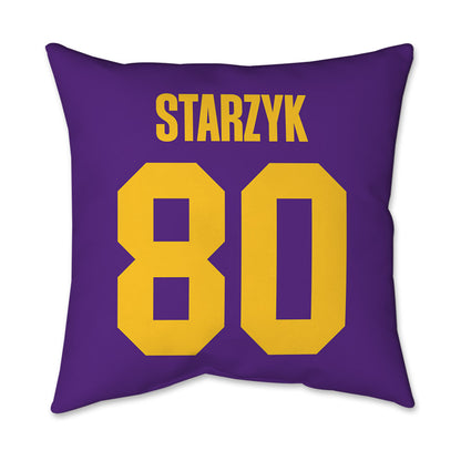 LSU - NCAA Football : Scott Starzyk - Graphic Pillow 16x16-1