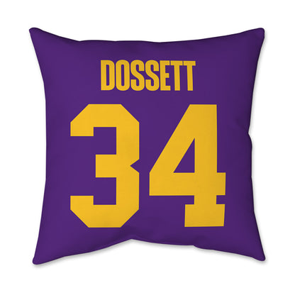LSU - NCAA Football : Mason Dossett - Graphic Pillow 16x16-1