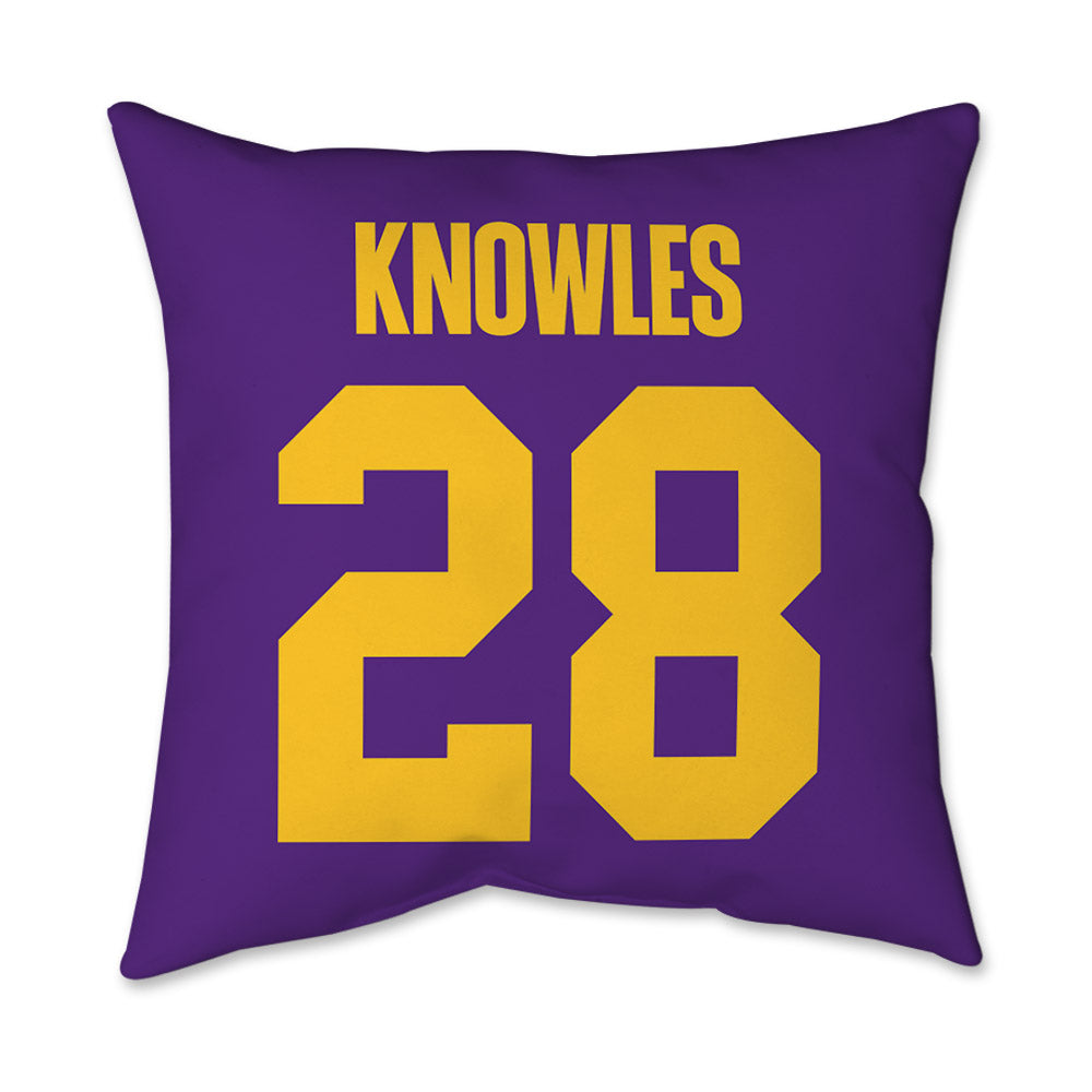 LSU - NCAA Women's Soccer : Brielyn Knowles - Graphic Pillow 16x16-1