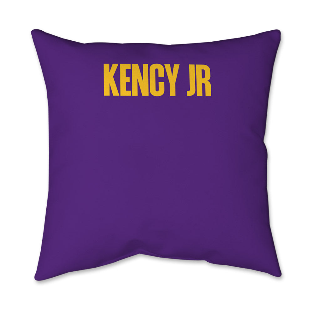 LSU - NCAA Football : David Kency Jr - Graphic Pillow 16x16-1