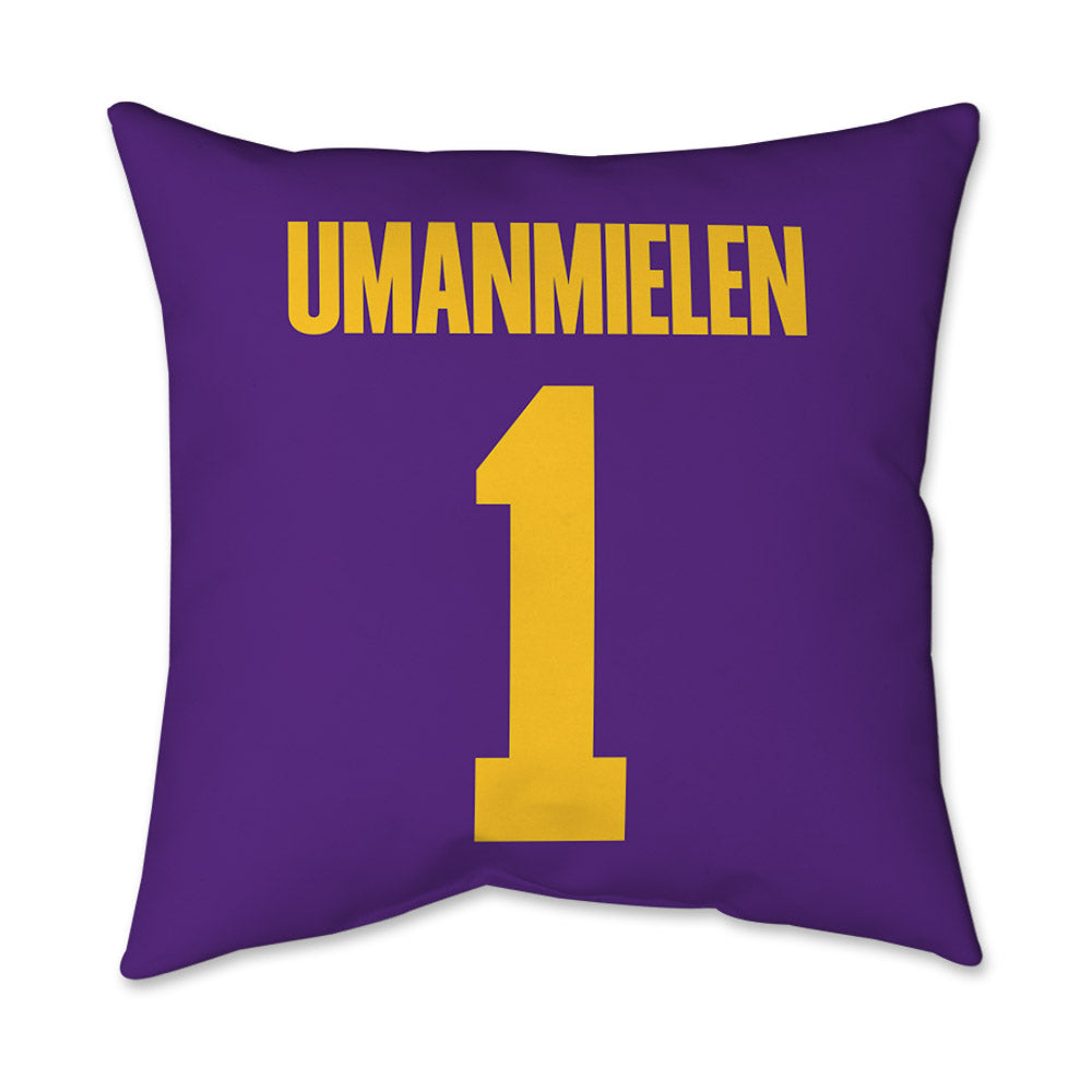 LSU - NCAA Football : Princewill Umanmielen - Graphic Pillow 16x16-1