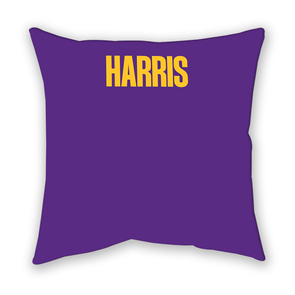 LSU - NCAA Women's Track & Field : Makeriah Harris - Graphic Pillow-1