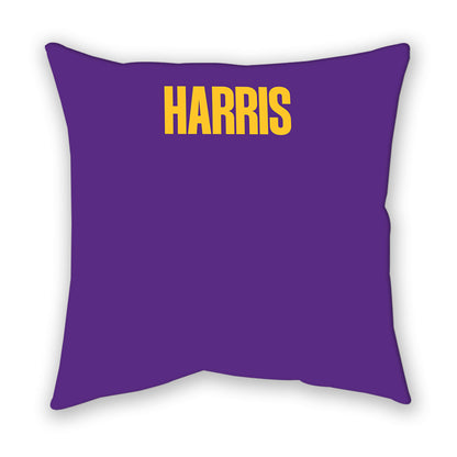 LSU - NCAA Women's Track & Field : Makeriah Harris - Graphic Pillow-1