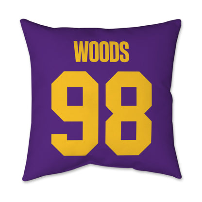 LSU - NCAA Football : Achilles Woods - Graphic Pillow 16x16-1