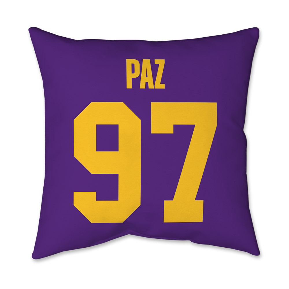 LSU - NCAA Baseball : Marcos Paz - Graphic Pillow 16x16-1