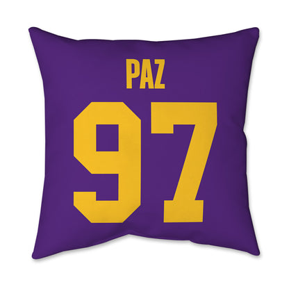 LSU - NCAA Baseball : Marcos Paz - Graphic Pillow 16x16-1