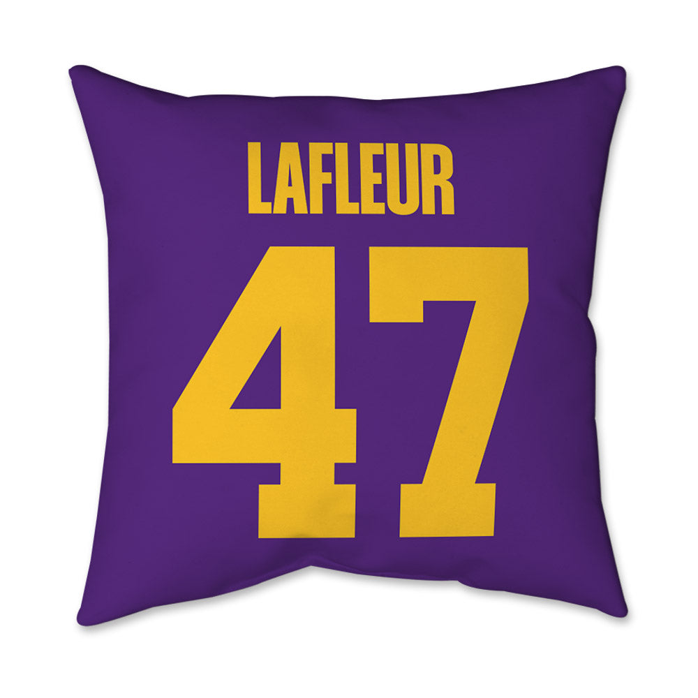 LSU - NCAA Football : JD LaFleur - Graphic Pillow 16x16-1
