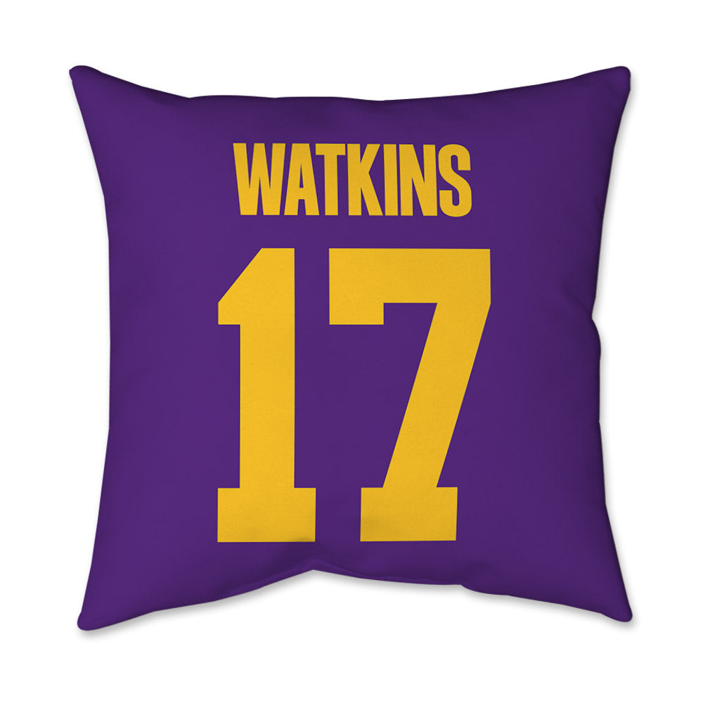 LSU - NCAA Football : Winston Watkins - Graphic Pillow 16x16-1