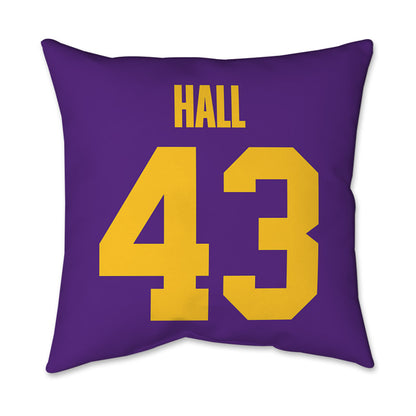 LSU - NCAA Football : Silas Hall - Graphic Pillow 16x16-1