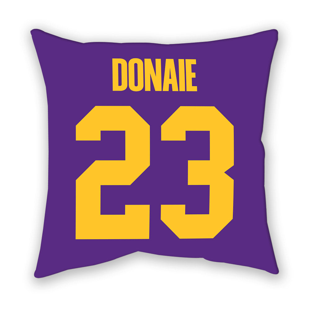 LSU - NCAA Women's Volleyball : Sanaa Donaie - Graphic Pillow-1