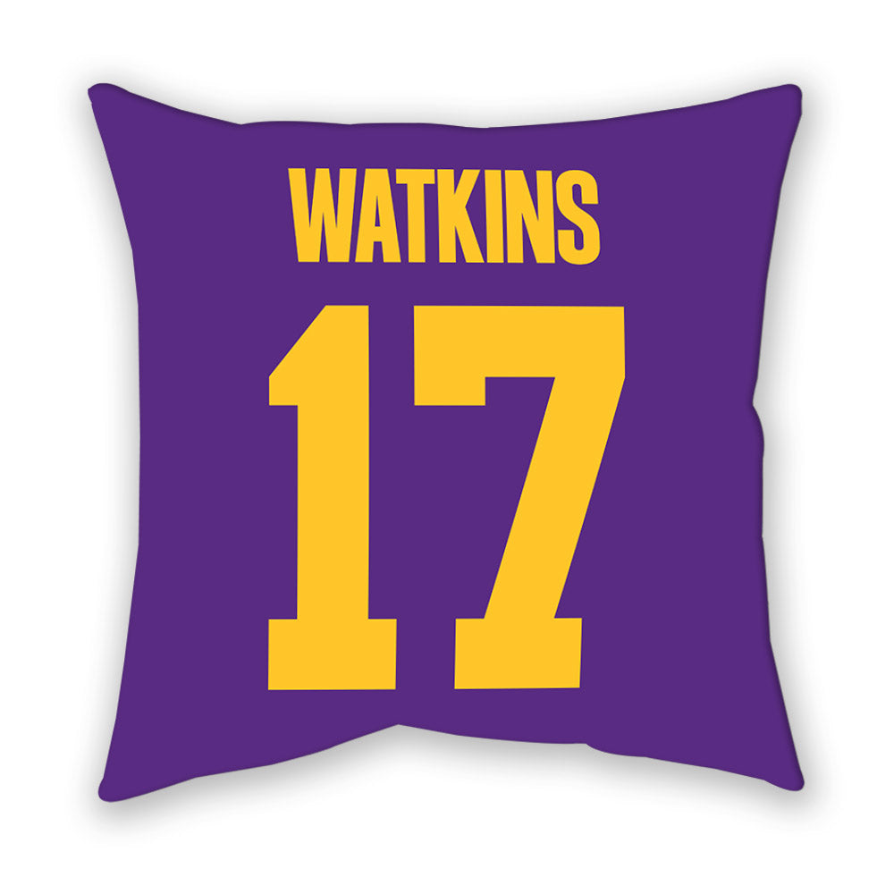 LSU - NCAA Football : Winston Watkins - Graphic Pillow-1