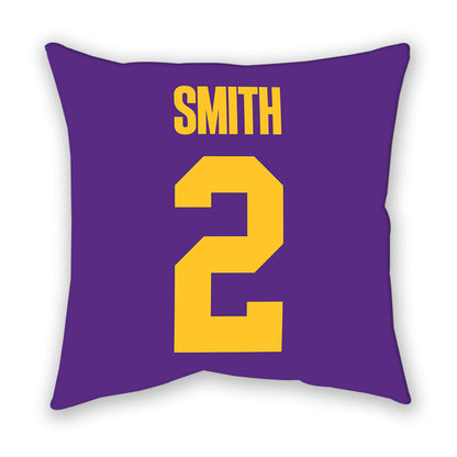 LSU - NCAA Women's Volleyball : Tireh Smith - Graphic Pillow-1