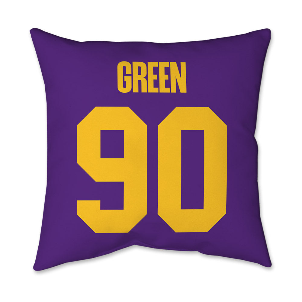 LSU - NCAA Football : Stephiylan Green - Graphic Pillow 16x16-1