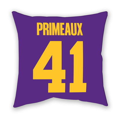 LSU - NCAA Baseball : DJ Primeaux - Graphic Pillow-1