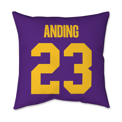 LSU - NCAA Football : Aidan Anding - Graphic Pillow 16x16-1