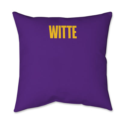 LSU - NCAA Men's Track & Field : Johnathan Witte - Graphic Pillow 16x16-1
