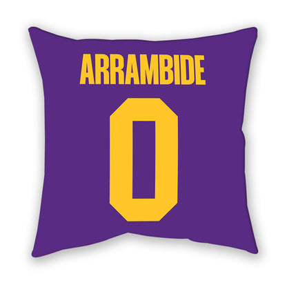 LSU - NCAA Baseball : Cade Arrambide - Graphic Pillow-1