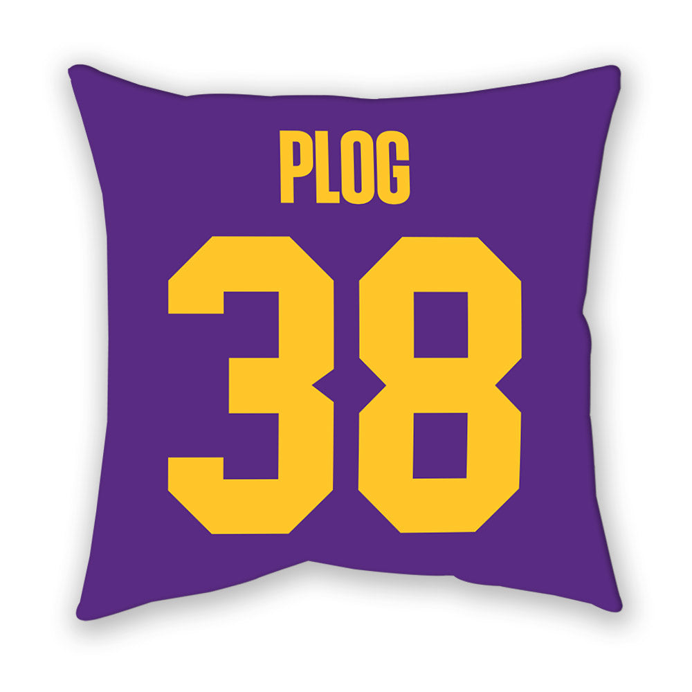 LSU - NCAA Baseball : Ethan Plog - Graphic Pillow-1