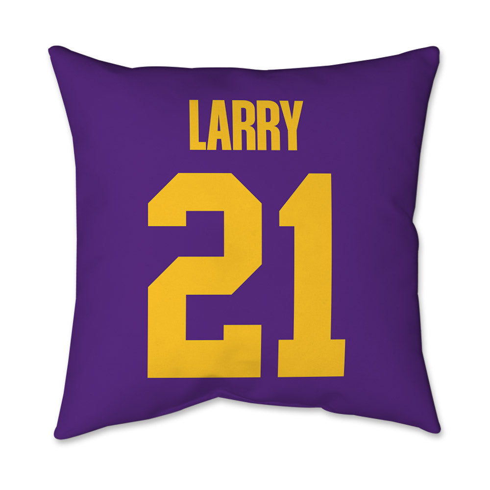LSU - NCAA Women's Basketball : Chloe Larry - Graphic Pillow 16x16-1