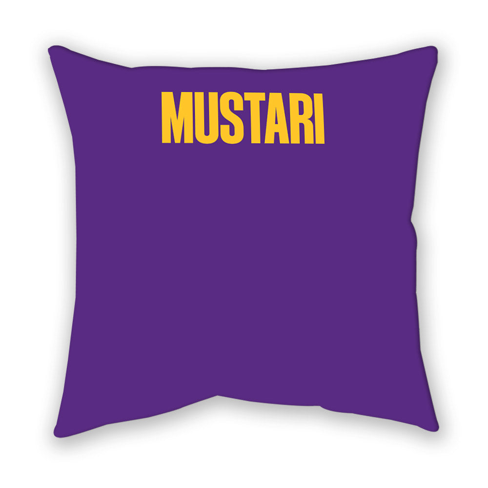 LSU - NCAA Women's Gymnastics : Haley Mustari - Graphic Pillow-1