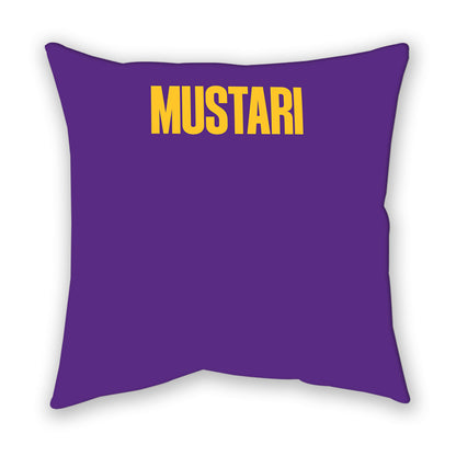 LSU - NCAA Women's Gymnastics : Haley Mustari - Graphic Pillow-1