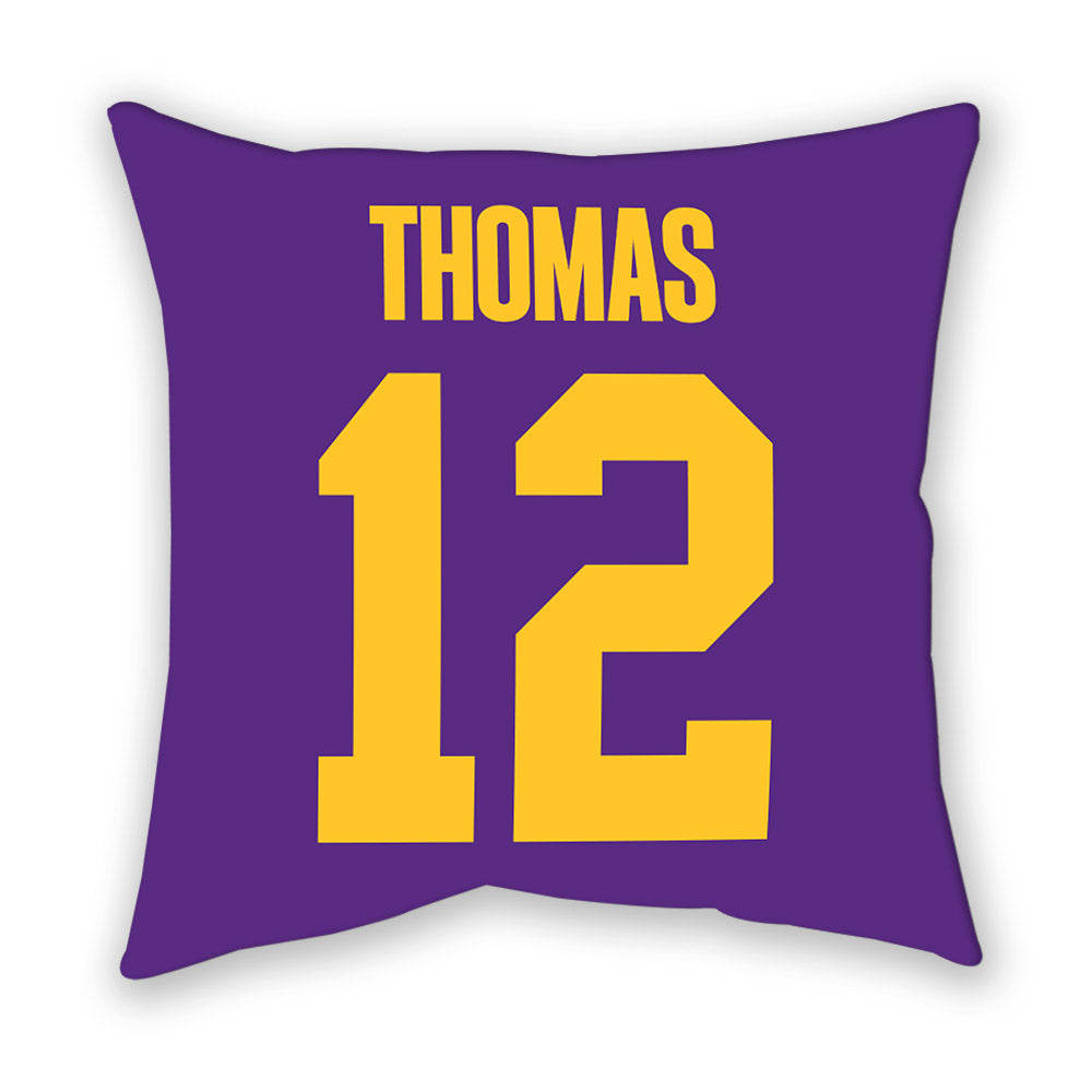 LSU - NCAA Football : Malachi Thomas - Graphic Pillow-1