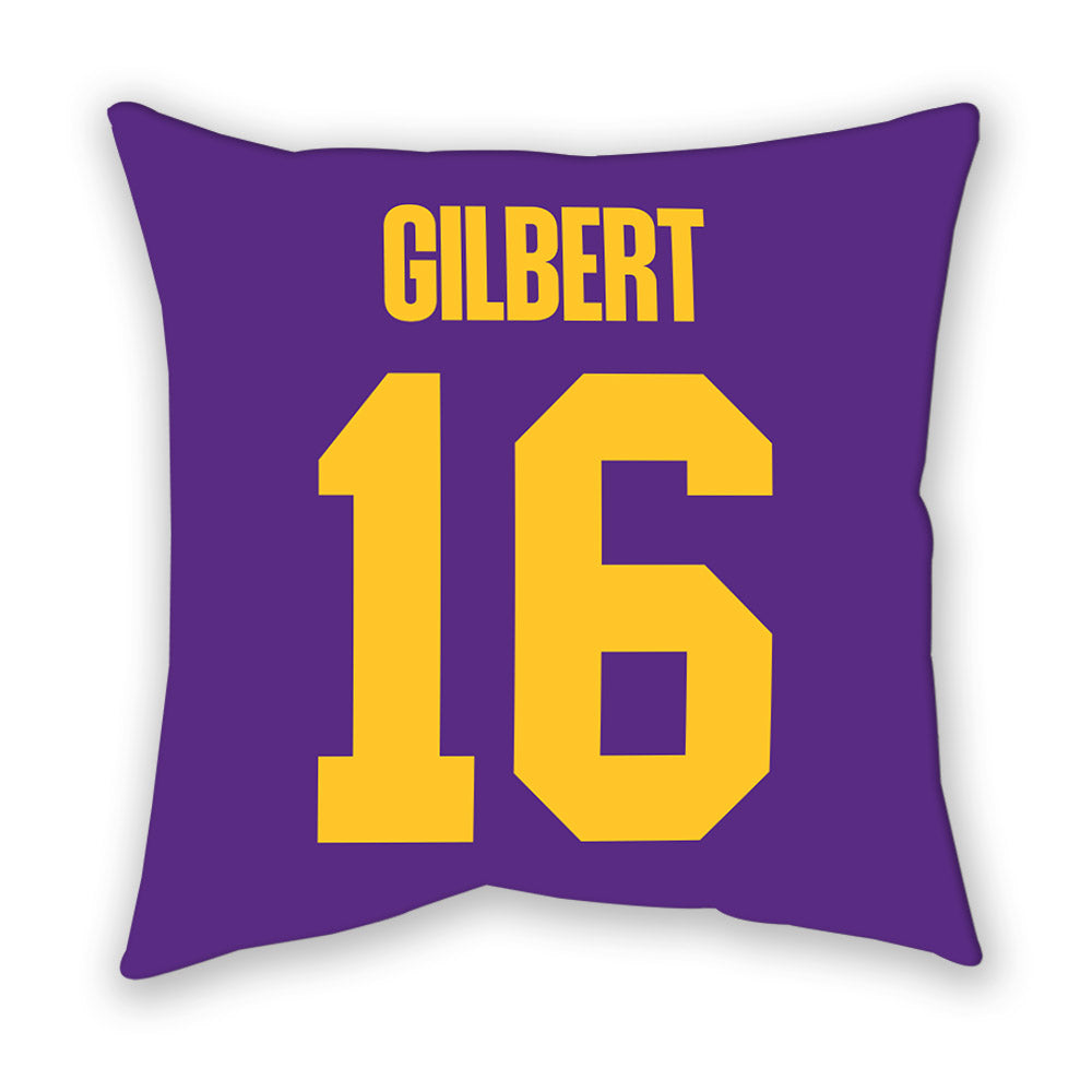 LSU - NCAA Women's Basketball : Kailyn Gilbert - Graphic Pillow-1