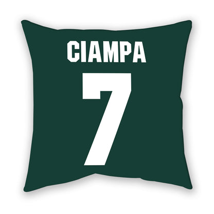 Michigan State - NCAA Women's Soccer : Aubree Ciampa - Pillow-1
