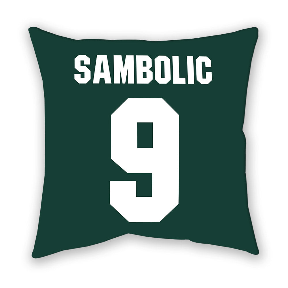 Michigan State - NCAA Women's Basketball : Sara Sambolic - Pillow-1