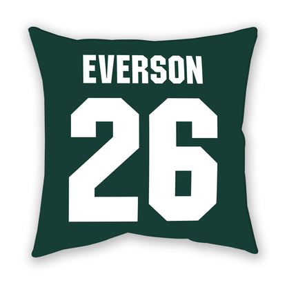 Michigan State - NCAA Baseball : Andrew Everson - Pillow-1