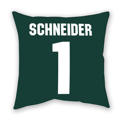 Michigan State - NCAA Women's Volleyball : Lia Schneider - Pillow-1