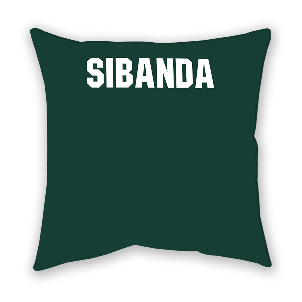 Michigan State - NCAA Women's Rowing : Genevieve Sibanda - Pillow-1