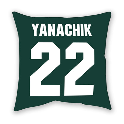 Michigan State - NCAA Football : Jack Yanachik - Pillow-1
