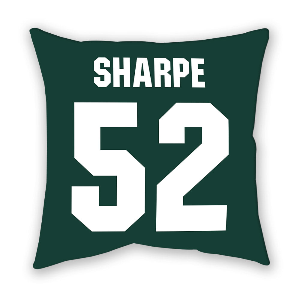 Michigan State - NCAA Football : Nickolus Sharpe - Pillow-1