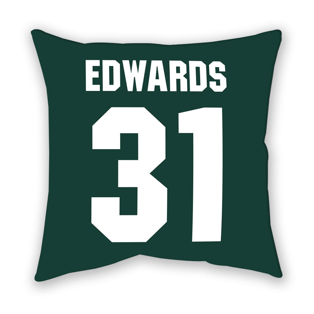 Michigan State - NCAA Football : Deuce Edwards - Pillow-1