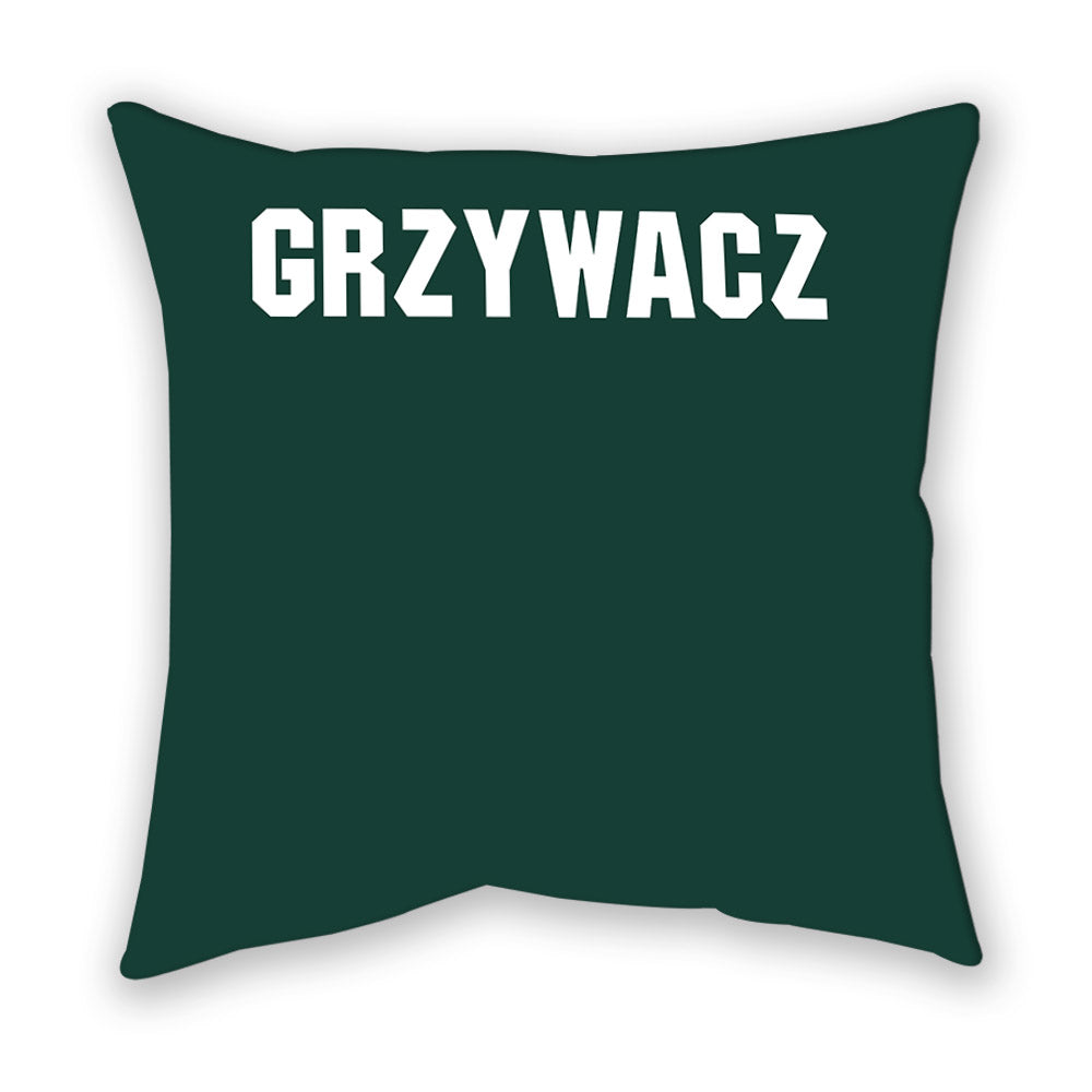 Michigan State - NCAA Women's Rowing : Megan Grzywacz - Pillow-1