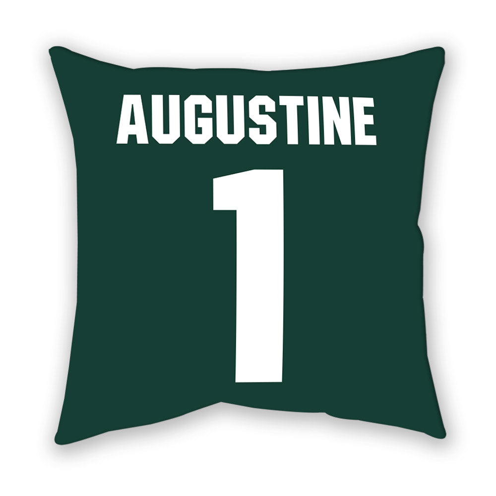 Michigan State - NCAA Men's Ice Hockey : Trey Augustine - Pillow-1