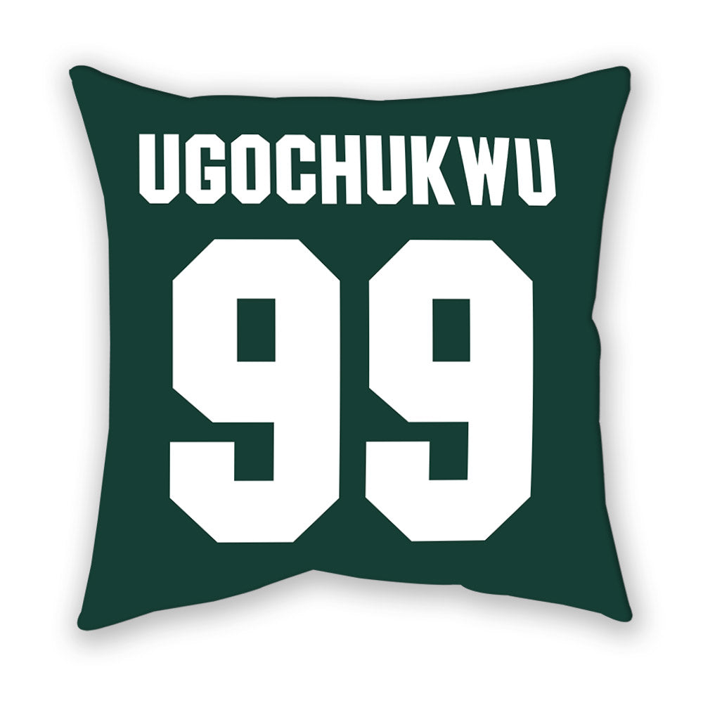 Michigan State - NCAA Men's Basketball : Divine-Collins Ugochukwu - Pillow-1