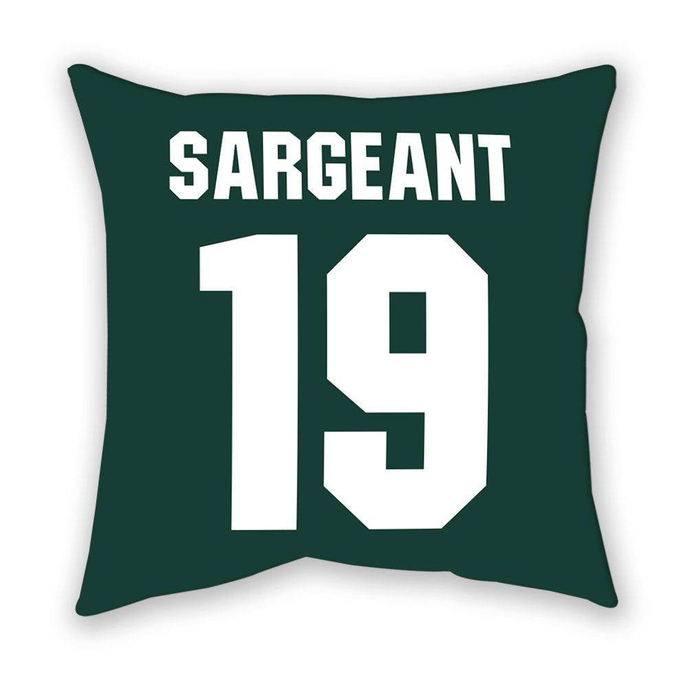 Michigan State - NCAA Women's Soccer : Emerson Sargeant - Pillow-1