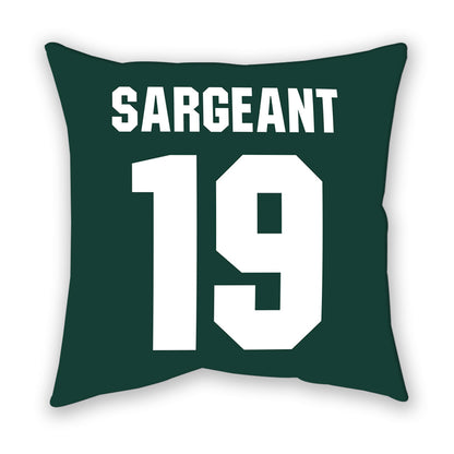 Michigan State - NCAA Women's Soccer : Emerson Sargeant - Pillow-1
