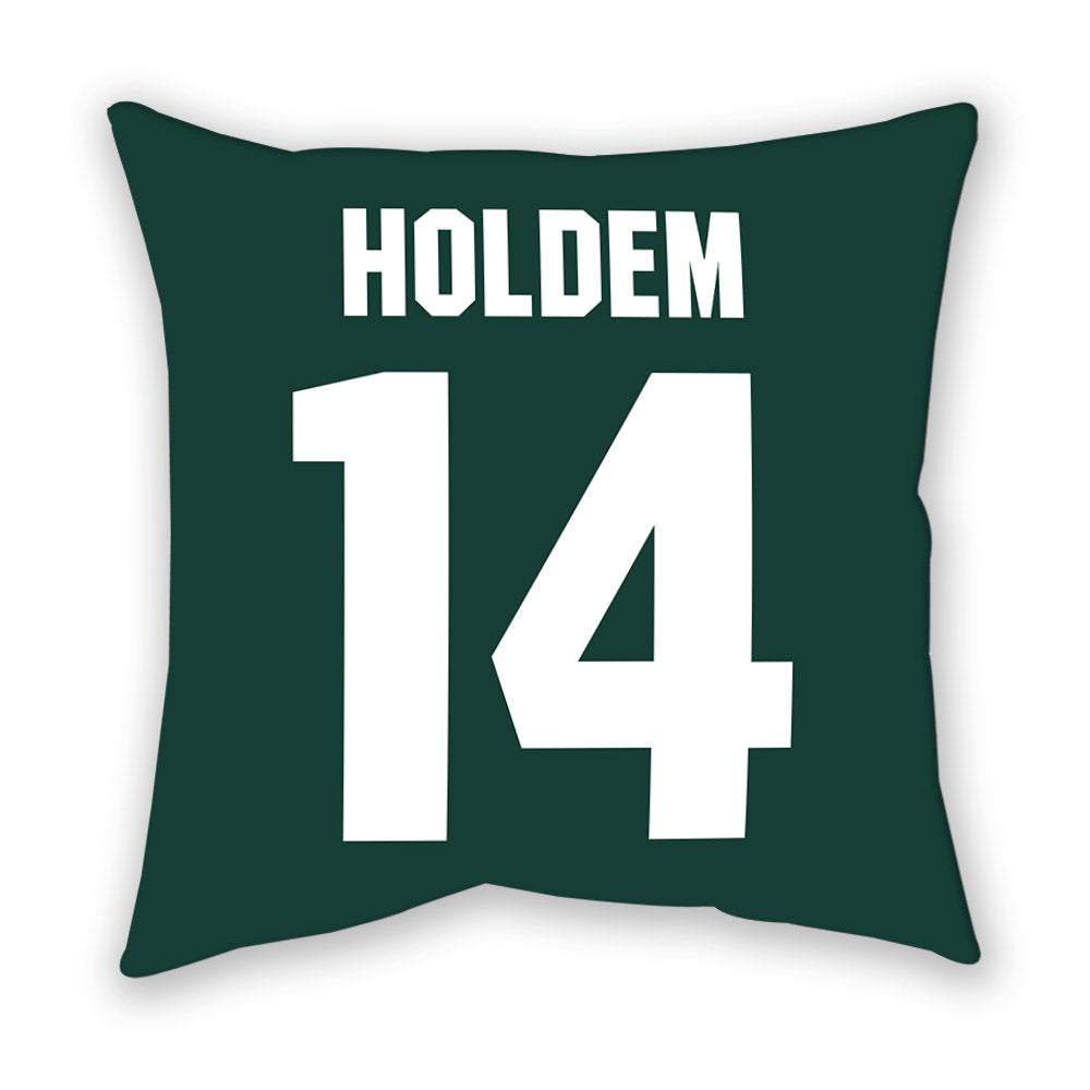 Michigan State - NCAA Women's Volleyball : Taylah Holdem - Pillow-1
