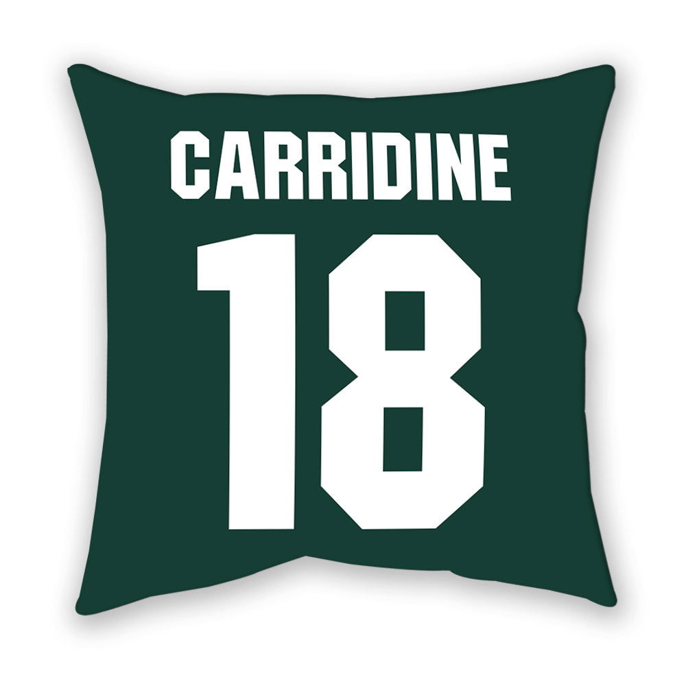 Michigan State - NCAA Football : Atticus Carridine - Pillow-1