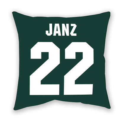 Michigan State - NCAA Women's Soccer : Ella Janz - Pillow-1