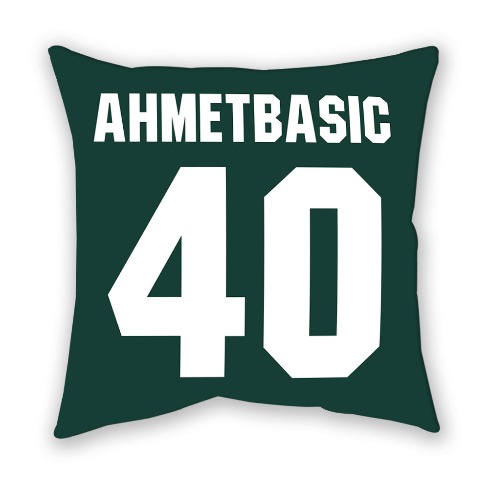 Michigan State - NCAA Football : Tarik Ahmetbasic - Pillow-1